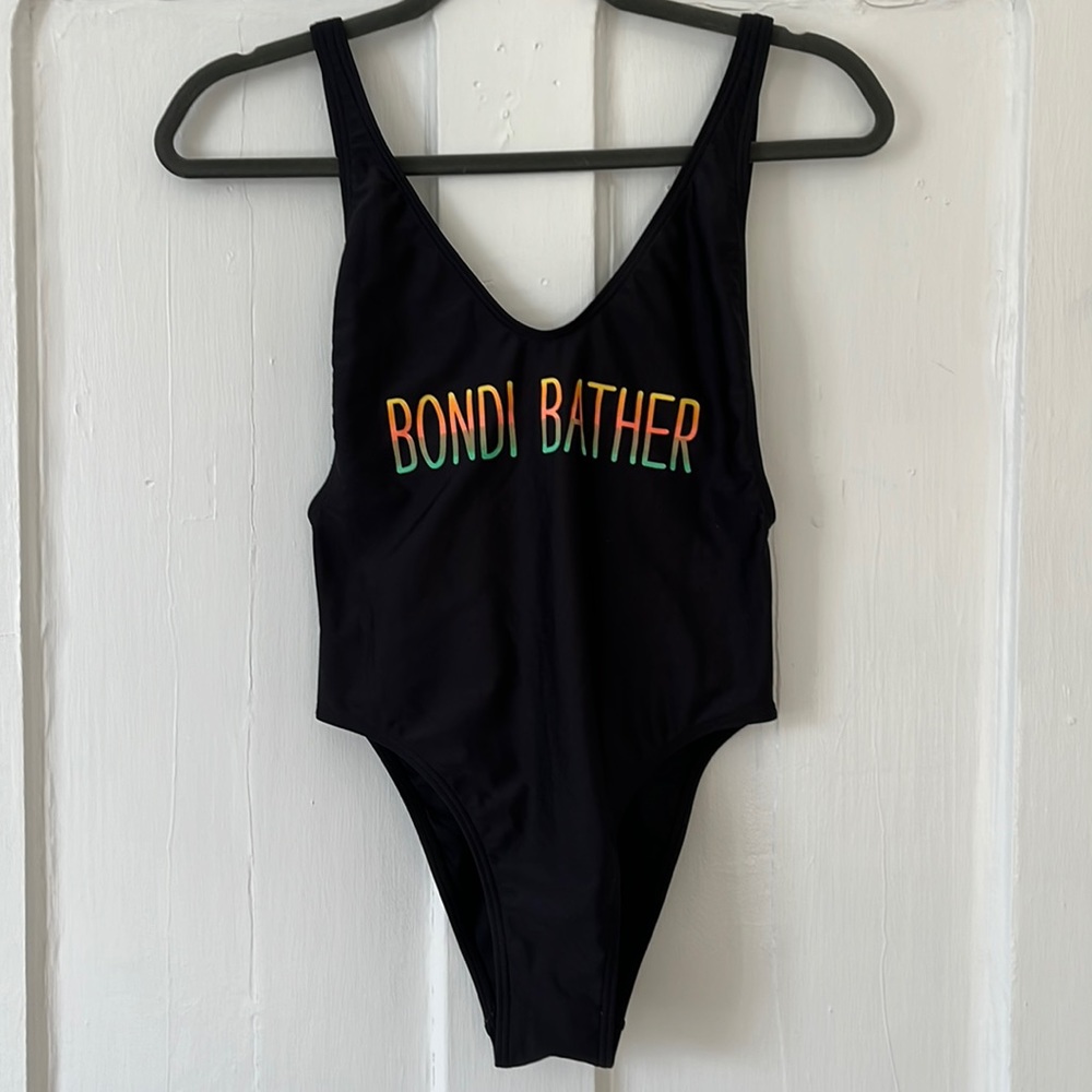 BONDI BATHER Black Swimsuit